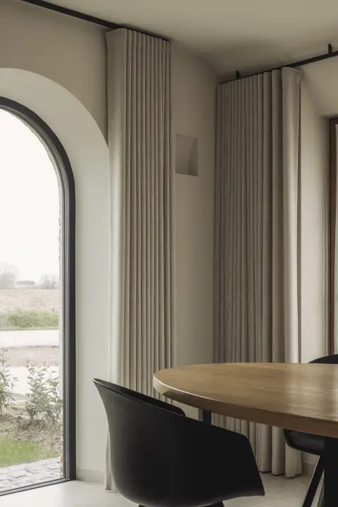 Boogjes en ingebouwde verlichting