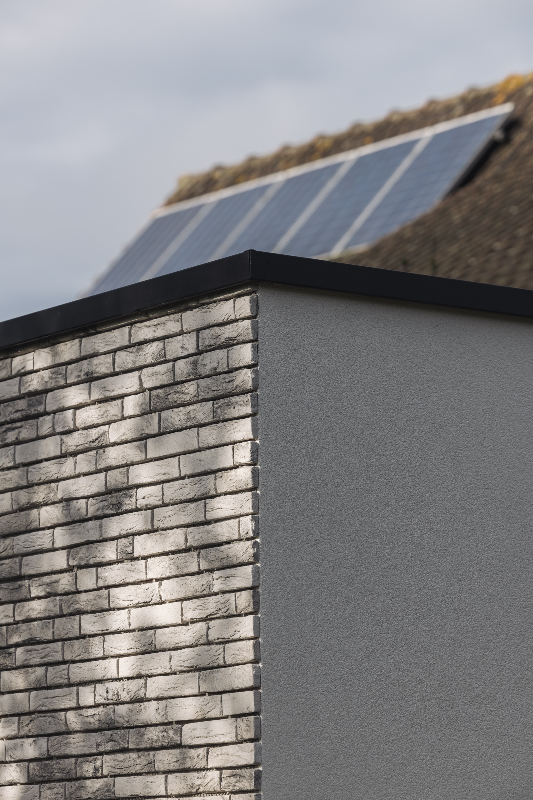 Buitenbepleistering - Steenstrips door Strivo